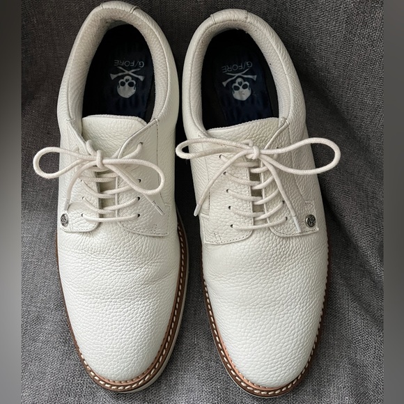 G/Fore Gallivanter Pebble Leather Mens Golf Shoe SZ 11 - Picture 4 of 6